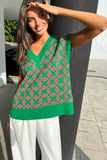 Women Work Business Casual Sweats Loose-Knit Waistcoat