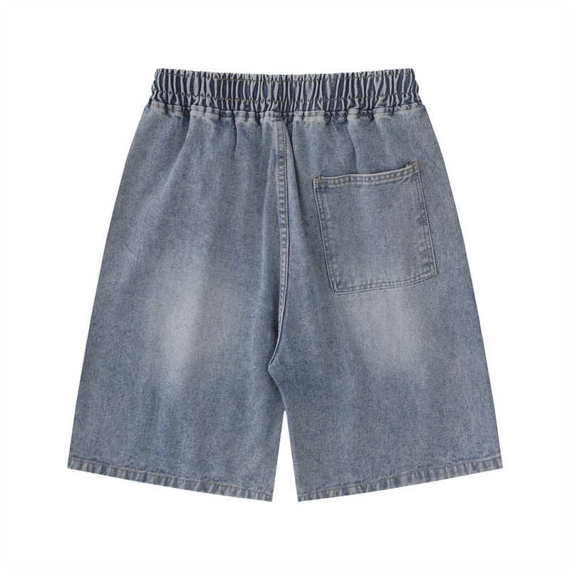 Men Shorts Cross XINGX Cut-out Denim Shorts