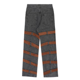 Men Jeans Bandage Hip Hop Punk Cool Personality