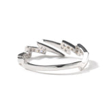 Rings Hip Hop Copper Zircon Cool Lightning Ring Spectrum