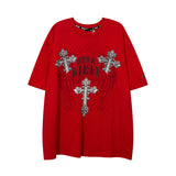 Men T-Shirt Short Sleeve Men Loose Summer Wear