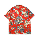 Short Sleeve Shirt Hawaii Vacation Loose Leisure All-Matching