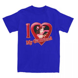 I Love My Girlfriend Chappell Roans T Shirts for Men Cotton