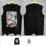Purple Brand Tank T Shirts Sleeveless T-shirt Vest