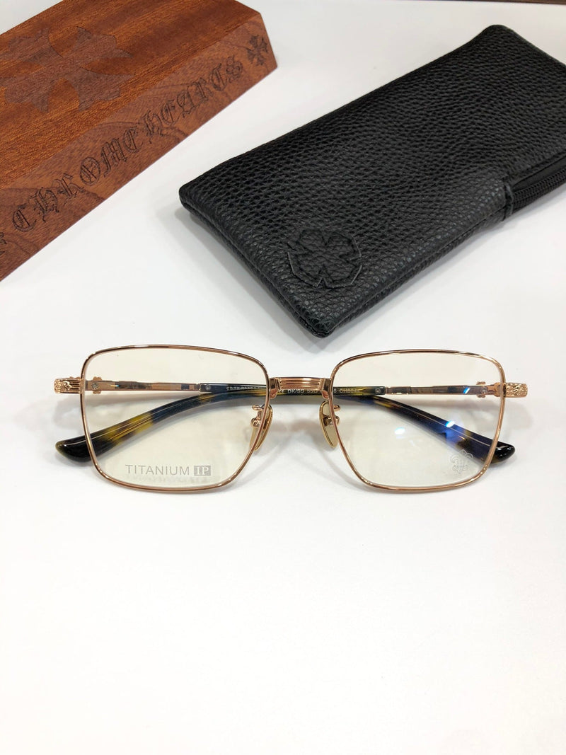 CHH Chrome Hearts Glasses Simple Box Titanium Frame Business Glasses Frame