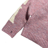 Kapital Sweater Vintage Pingtian Hehong round Neck Loose Bone Skeleton Knit Casual Sweater