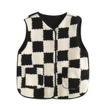 Women Vest Lamb Wool All-Match Loose