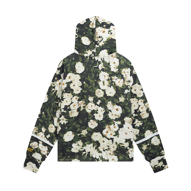 Drew House Hoodie Unisex Loose Casual White Rose Hoodie