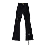Women Jeans Hot Girl Slim Flare Pants