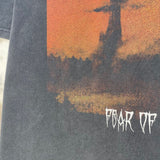 Fog Essentials T Shirts Spring and Summer FOG Joint Series Washing Water Old Crew Neck Pullover Short Sleeve