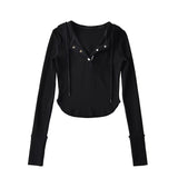 Women Hoodie Hot Girl Slim Fit Slimming