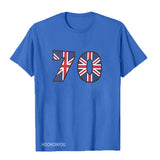 Inspired by Queen's Platinum Jubilee 2022 Elizabeth 70 Years T-shirt Printed round Neck Short Sleeve