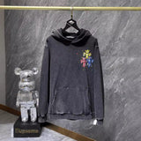 CHH Chrome Heart Hoodie Autumn/Winter Colored Cross Hooded Pullover Sweater
