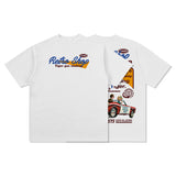 Unisex T-Shirt Spring/Summer Print Short Sleeve T-Shirt