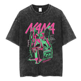 Japanese Manga Black Stones Nana Osaki Vintage Washed Tee