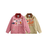 Unisex Coat Vintage Coat Loose Cotton Coat