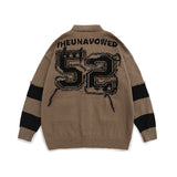 Women Sweater Vintage Cardigan Sweater Loose Oversize