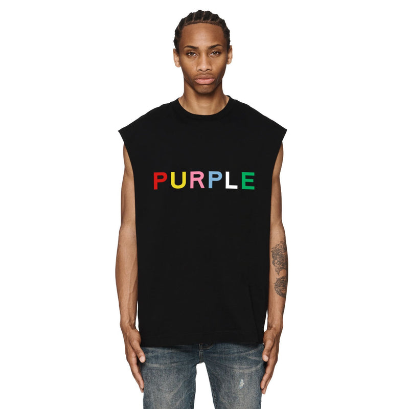Purple Brand Tank T Shirts Sleeveless T-shirt Vest