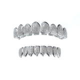 Grillz 8-tooth zircon braces Hiphop Grillz Spectrum