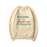 Smash The Patriarchy Sweatshirt Feminist Equal Hoodie