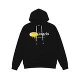 Palm Angels Hoodie Angel Letter Print Spray Paint Pullover Hoodie Jacket
