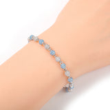 Bracelet Copper Zircon Bracelet Round Bead Bracelet ins St. Valentine's Royalty