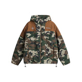 Unisex Coat Vintage Camouflage Coat Coat