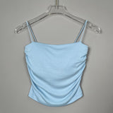 Women Vest Suspenders Skinny Slimming Pleated Hot Girl