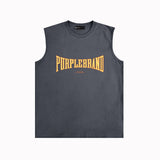 Purple Brand Tank T Shirts Sleeveless T-shirt Vest