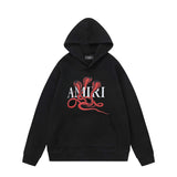 Amiri Hoodie AMI pattern hooded sweater for men and women