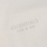 Fog Essentials T Shirts Spring Summer FOG Flocking Letter Crew Neck Short Sleeves