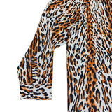 GUILTYPARTIES TIGER Shirts 22AW LEOPARD OPEN Long Sleeve Shirt