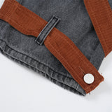 Men Jeans Bandage Hip Hop Punk Cool Personality