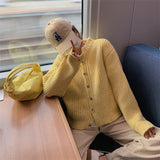 Women Knitted Cardigan Loose and Lazy Style