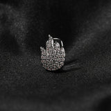 Grillz Single Flame with Diamond Teeth Hip Hop Rap Spectrum