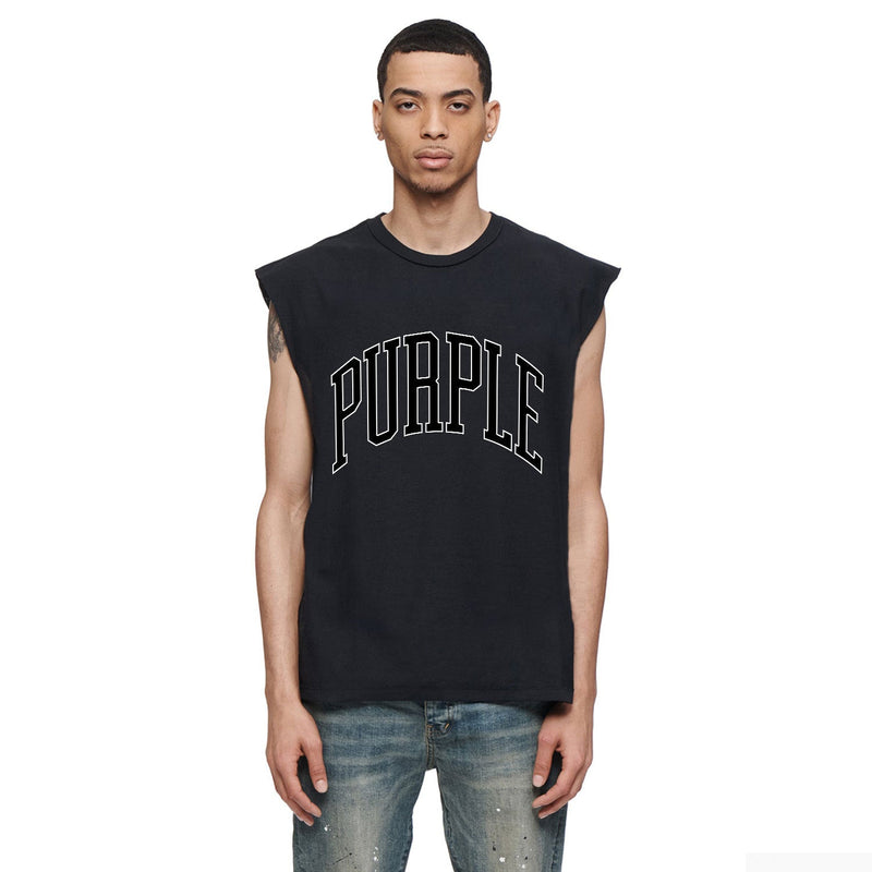 Purple Brand Tank T Shirts Sleeveless T-shirt Vest