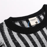 Men Sweater Striped Sweater Top