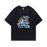 Tutter Rat Meme T-shirt Funny Mouse Print T Shirts