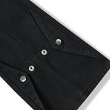 Men Jeans Bell-Bottom Pants Stitching Trousers