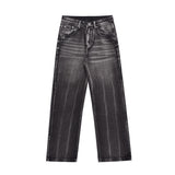 Men Jeans Retro Punk Casual Loose