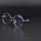 CHH Chrome Hearts Glasses carved high-end spectacle frame round literary spectacle frame