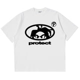 Men T-Shirt Oversized  Cotton Tops Graphic Summer Harajuku Shirt