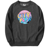 Autumn Men's Oversize Thick Vaporwave Japan Style City