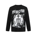 Hellstar long-sleeve T-shirt graffiti portrait print loose version casual long sleeve