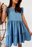 Women Dress Summer Loose Short Dress