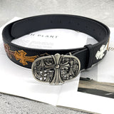 Chh Chrome Heart Belt Sacred Sword Cross Belt