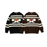 Women Sweater Vintage Knitted Couple Sweater