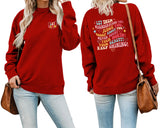 Autumn and winter new long-sleeved hoodie let them misunders