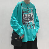 Men T Shirt Loose Creative Printing