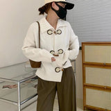 Women Knitted Cardigan Loose Knitted Cardigan Sweater